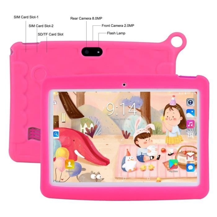 Tablet PC pour les enfants Android7.0 1 + 16 Go2