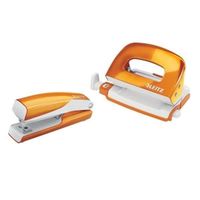 SET DE BUREAU LEITZ Set Agrafage Complet WOW Orange SET DE BUREAU LEITZ Set Agrafage Complet WOW Orange