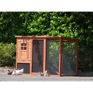Poulailler Clapier Parc Enclos Pour Lapin Poules Rongeur Giulia Top