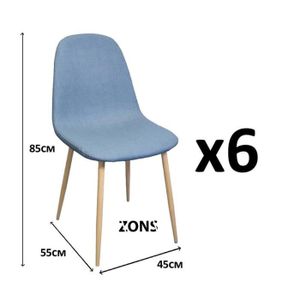 Lot De 6 Chaise Assise 55 Cm Achat Vente Pas Cher