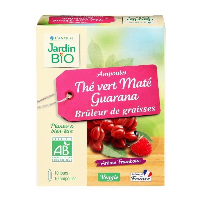 JARDIN BIO Ampoules bruleur de graisses - Bio - 10x10 ml