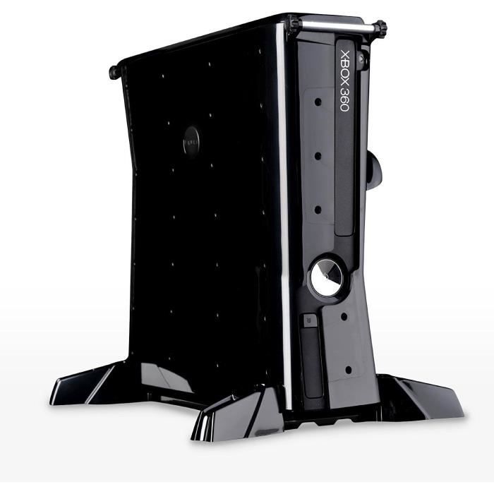 Coque Vault Calibur 11 pour Xbox 360 - Noire - Ventilation optimisée