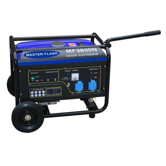 MASTER FLASH Groupe électrogène essence 2800W