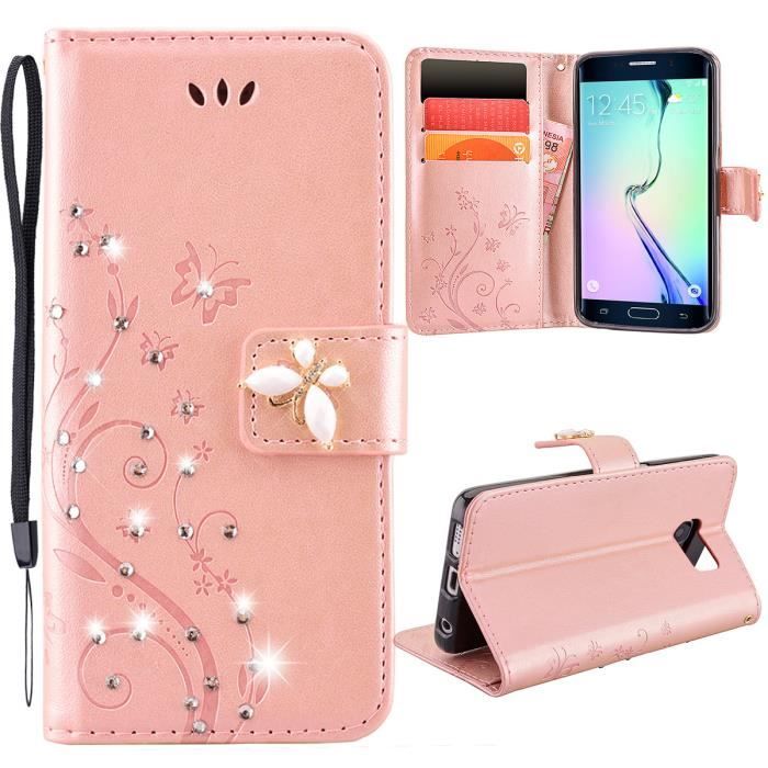 coque galaxy s6 edge or rose marin coque galaxy s6 edge or rose marin