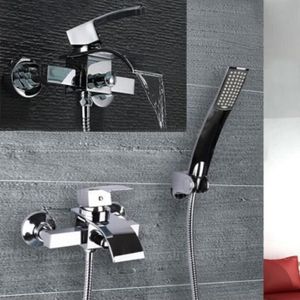 douchette flexible set fixation douchette murale tuyau et robinet de - Robinet Baignoire Avec Douchette douchette flexible set fixation douchette murale tuyau et robinet de - Robinet Baignoire Avec Douchette