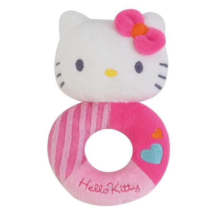 HELLO KITTY Hochet Anneau 13 cm