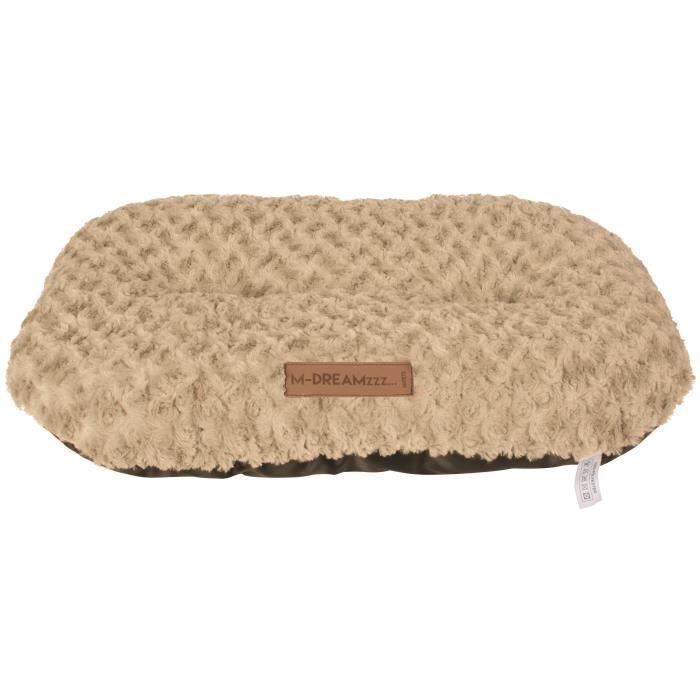 M-PETS Coussin oval Shetland S - 60x40cm - Beige - Pour chien