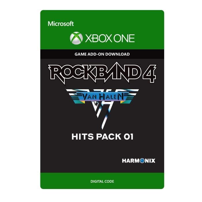 DLC ROCK BAND™ 4 : Van Halen Hits Pack 01 pour Xbox One