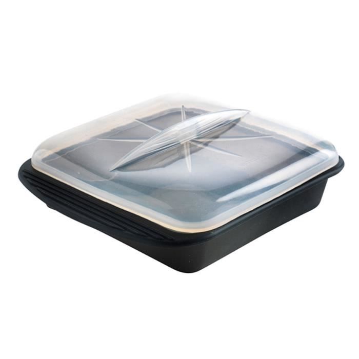 MASTRAD Papillote minute cuisson vapeur F69281 - Taille XL - Noir fumé