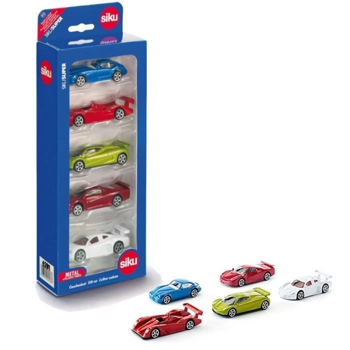 SIKU Coffret Voitures - 5 Pièces - Véhicule Miniature