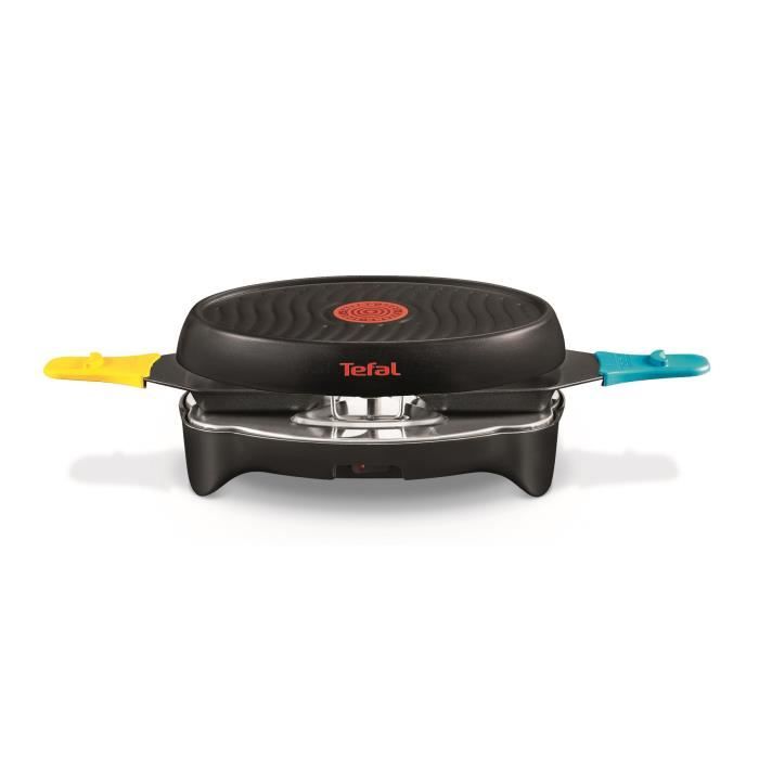 TEFAL RE111812 Appareil à raclette Toi&Moi 2 personnes - Noir