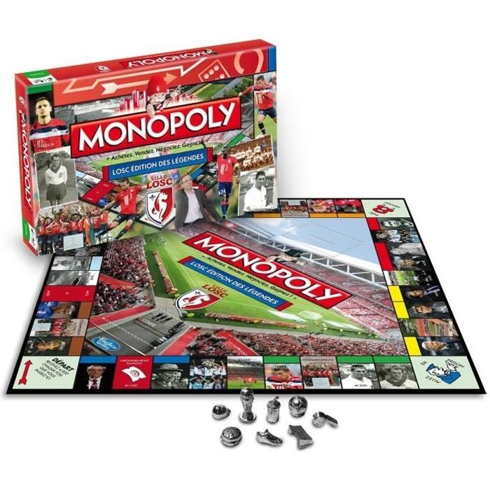 WINNING MOVES Monopoly Football Lille L.O.S.C