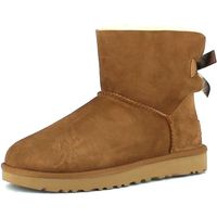 BOTTE UGG Bottes Mini Bailey Bow II - Femme - Cuir - Mar BOTTE UGG Bottes Mini Bailey Bow II - Femme - Cuir - Mar