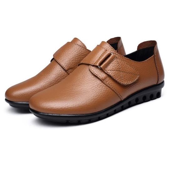 Chaussure Printemps Bbzh Femme Comfortable Chaussures Cuir Été xz063jaune37 Y76gIbfyvm