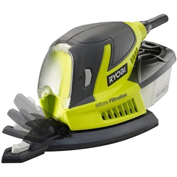 RYOBI Ponceuse triangulaire - 80W - 115 x 229 mm