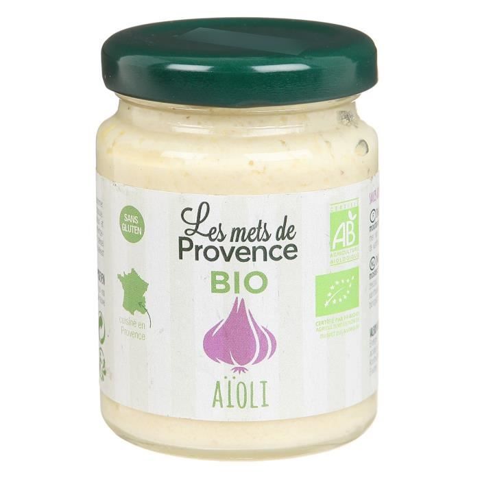 LES METS DE PROVENCE Aioli bio - 90 g