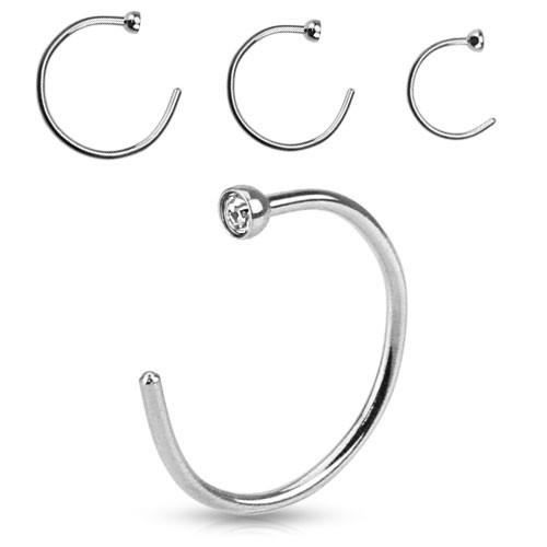 Piercing Nez Anneau Strass Mi Tiles Com