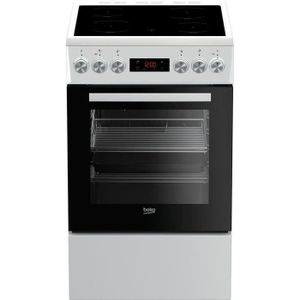 CUISINIÈRE - PIANO BEKO FUV55B - Cuisinière pose libre - 4 foyers vit