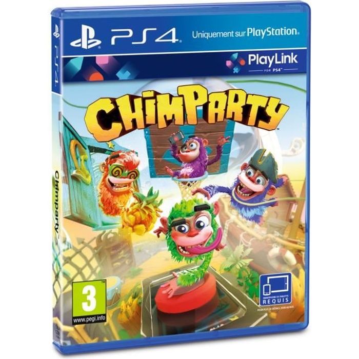 Chimparty Jeu PS4 - Playlink