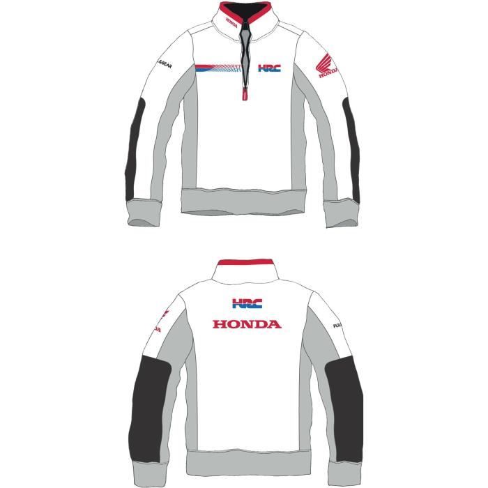 GP MOTORS Sweatshirt Team HRC - Homme - Blanc