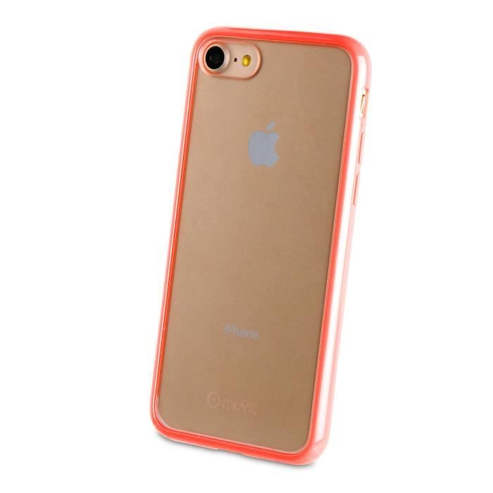 MUVIT Coque Crystal Bump Rose Pour Apple Iphone 7