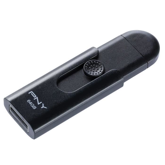 PNY - Clés USB 64 Go - On-The-Go Duo-Link