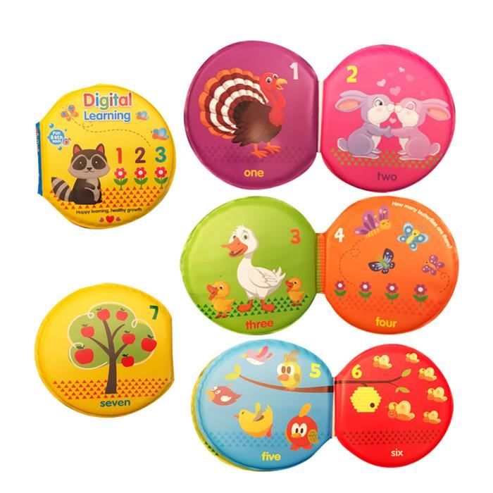 Jouet De Bain Livres Pour Le Bain Education Du Bébé Jouet Intelligence Développement Livre Eva Floating Cognize Myi90424003csakula - 
