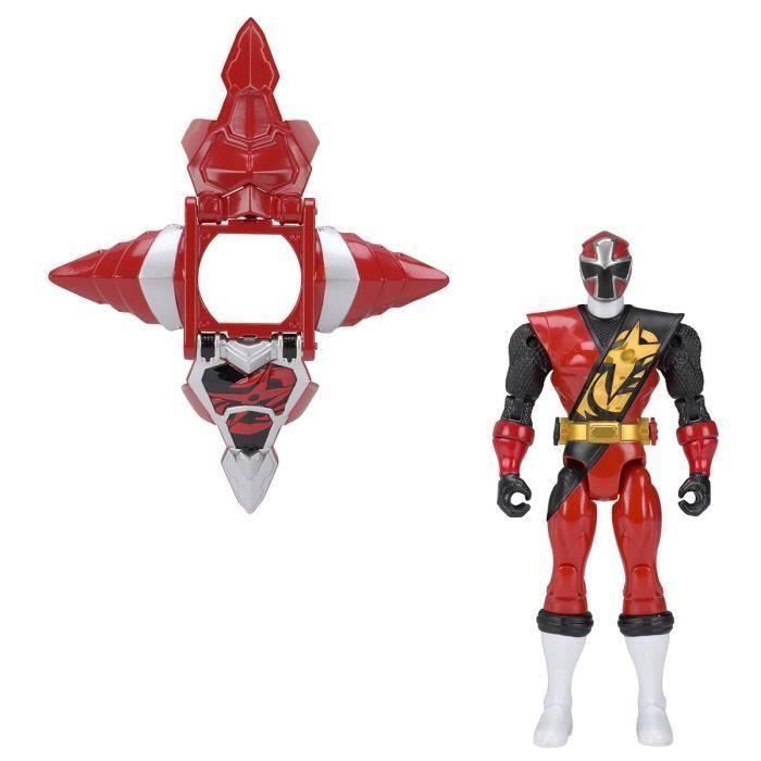 étoile De Pouvoir Ninja Steel Rouge POWER RANGERS - Figurine Armure 12cm Ninja Steel Rouge - Achat / Vente
