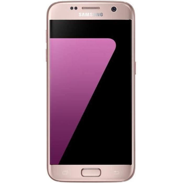 Smartphone Samsung Galaxy S7 32Go Rose- téléphone Débloqué - Achat smartphone pas cher, avis et