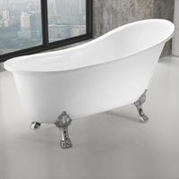 BAIGNOIRE - KIT BALNEO Baignoire ilot Tahora 150 cm en acrylique Blanc BAIGNOIRE - KIT BALNEO Baignoire ilot Tahora 150 cm en acrylique Blanc