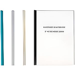 50 Baguettes Reliure Leitz Pour 30 Pages - Transparent - Reliure Coulissante A4