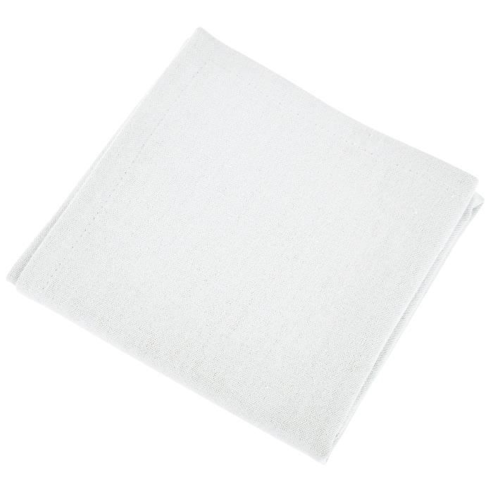 VENT DU SUD Lot de 12 serviettes de table YUCO - Blanc