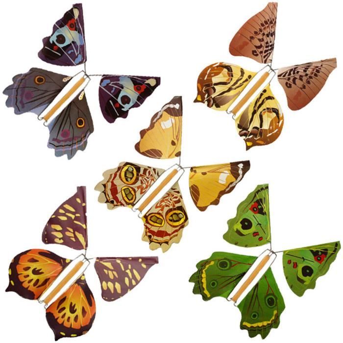 Magie Volante De Papillon Transformez Le Cocon Dans Un Jouet De Prop De Vol De Papillon De Vol Hjn3180