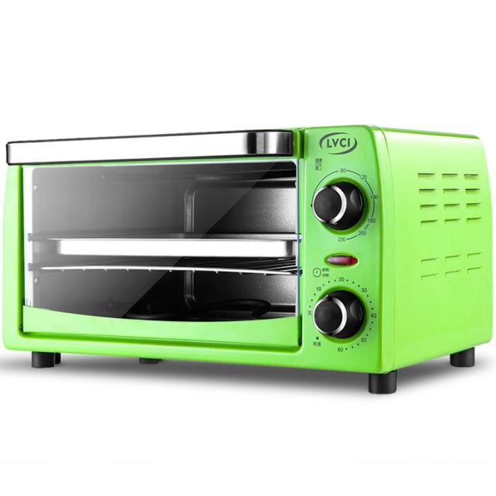 Mini Four Electrique 10 L 900W Vert (régulateur