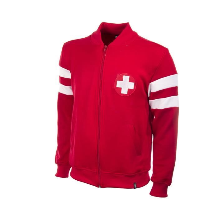Retro Sport Rouge Vente Veste Suisse Cdiscount 1960 Achat De fqFF4zUW