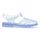 Sandales en plastique enfant transparent - Blanc