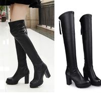 CUISSARDES Deessesale@Cuir de mode sur Cuissardes Femmes Toe CUISSARDES Deessesale@Cuir de mode sur Cuissardes Femmes Toe