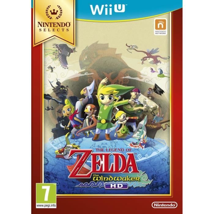 The Legend of Zelda The WindWaker HD Select Jeu Wii U