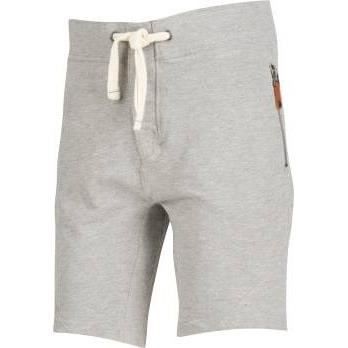 ELLESSE Short Caly Piq - Homme - Gris chiné