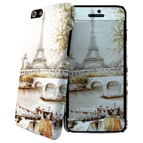 I-PAINT Coque iPhone 6/6S - Paris