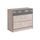 NOA Commode de chambre style industriel gris loft