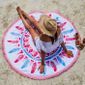 Serviette de plage rondes drap de plage serviette ronde salle de ... Serviette de plage rondes drap de plage serviette ronde salle de ...