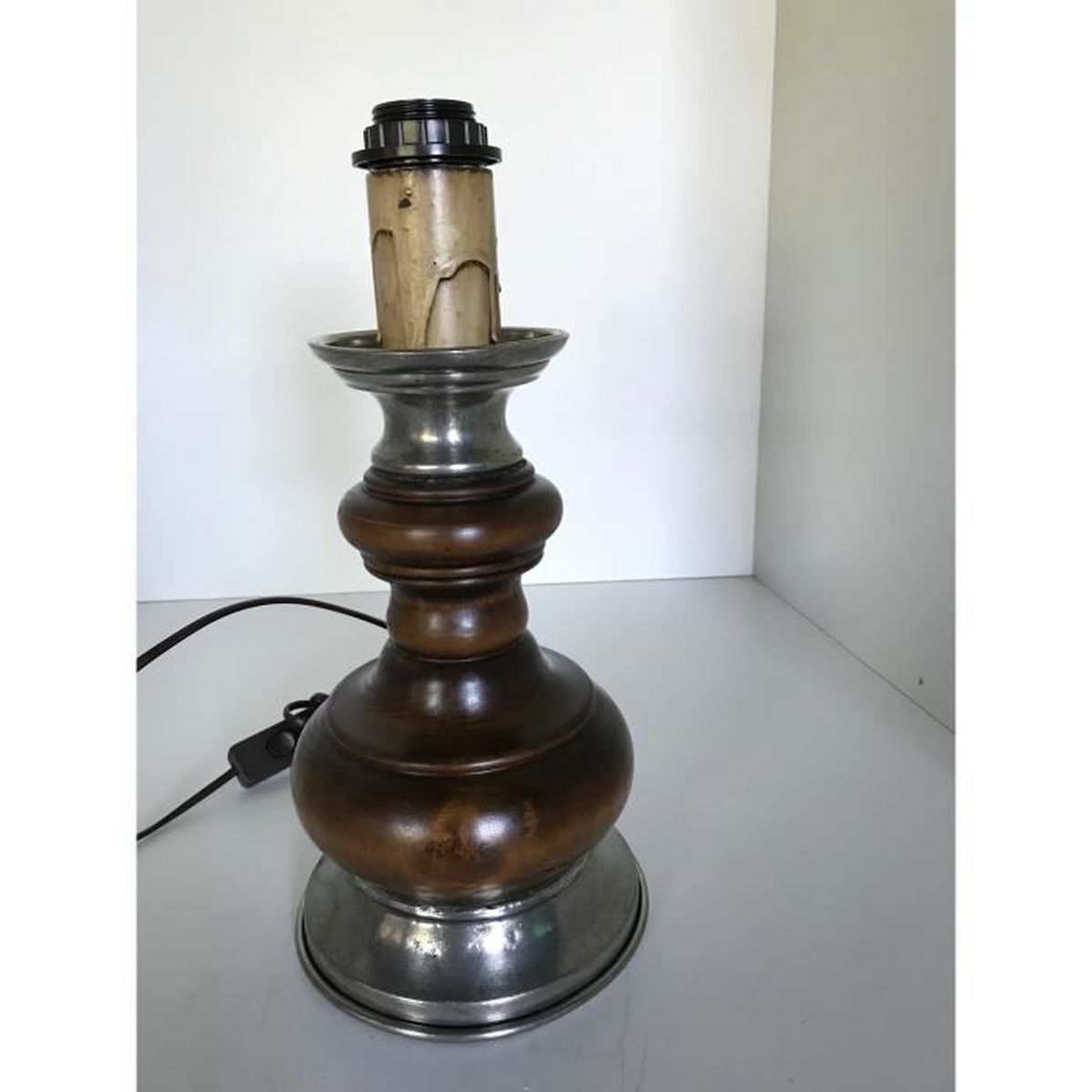 Lampe Achat Et Bois Vente Cdiscount Étain shtrCdQ