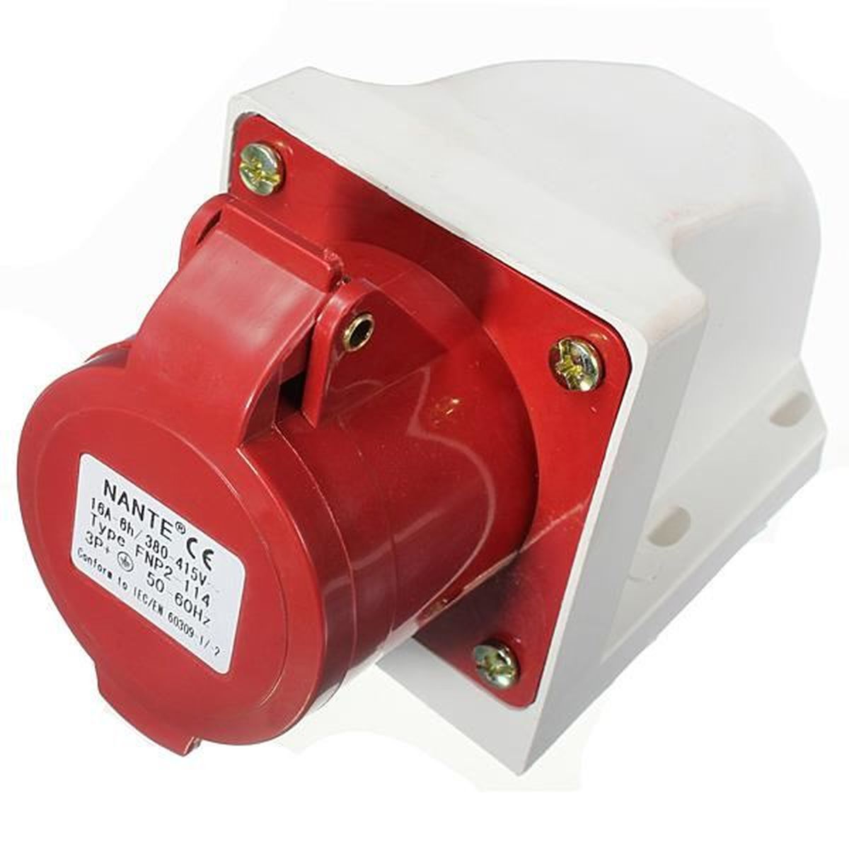 TEMPSA Fiche Prise étanche MALE industrielle IP44 380 415V