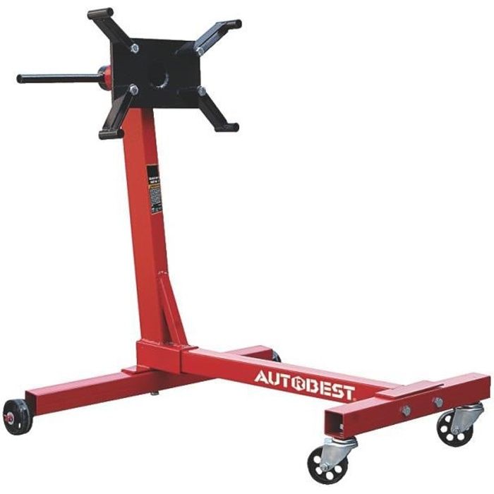 AUTOBEST Support Moteur en I Roulant 450 kg