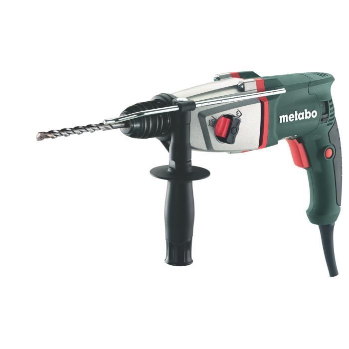 METABO Marteau perforateur BHE 2644 - 800W + Mandrin et adaptateur offerts