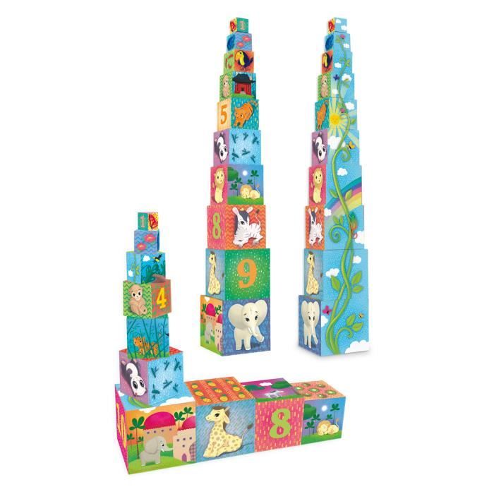 VILAC Cubes Gigognes Animaux Du Monde