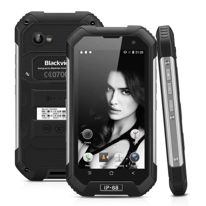 Blackview p10000 pro smartphone 64go noir