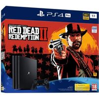 CONSOLE PS4 Pack PS4 Pro 1To Noire + Red Dead Redemption 2 Edi CONSOLE PS4 Pack PS4 Pro 1To Noire + Red Dead Redemption 2 Edi