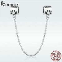 Charm's BAMOER Charms Argent 925 Marguerite Fleur Chaînes Charm's BAMOER Charms Argent 925 Marguerite Fleur Chaînes